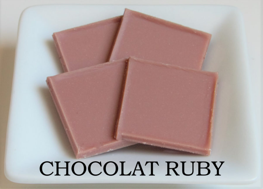 carré de chocolat ruby