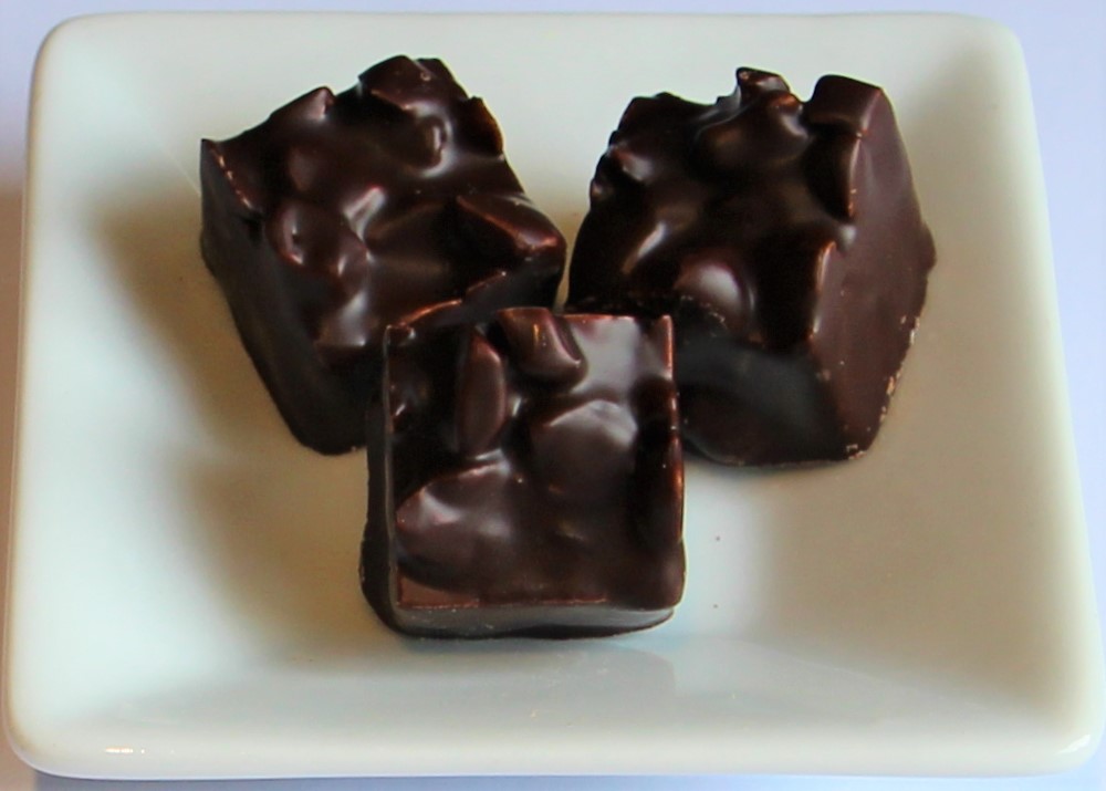 rocher praliné chocolat noir