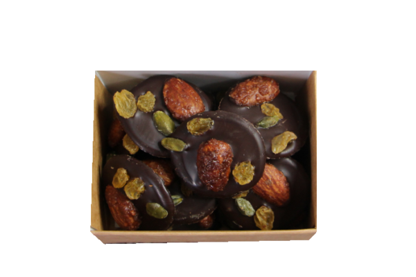 mendiant chocolat noir